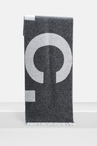 A.P.C. Woll-Schal dunkelgrau