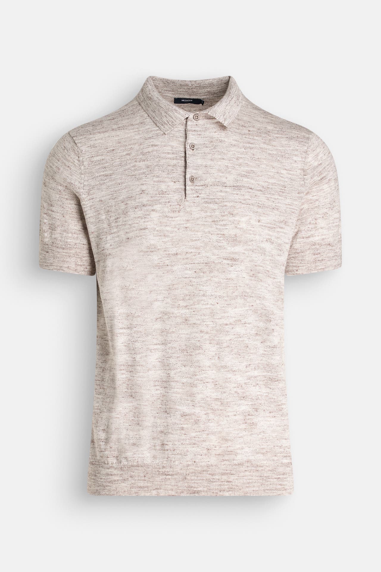 HECHTER Paris Strick-Polo beige, Bild 1