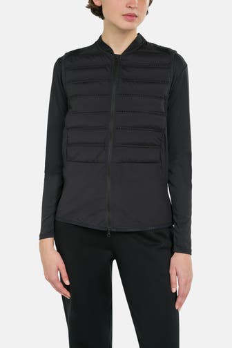 J.LINDEBERG SPORTSWEAR Daunenweste 'Juliana' schwarz