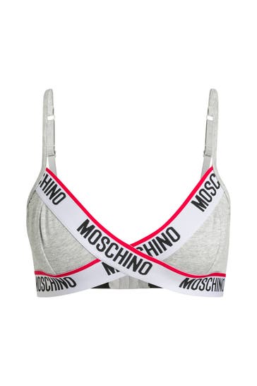 MOSCHINO Bralette grau