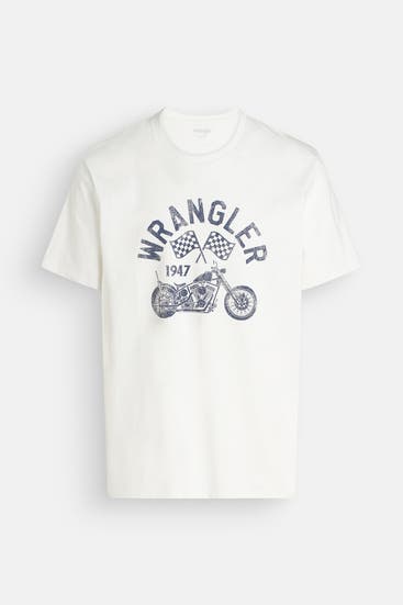 WRANGLER - T-Shirt ecru