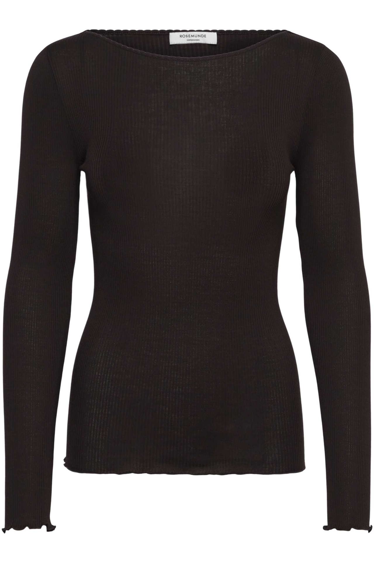 ROSEMUNDE Longsleeve dunkelbraun, Bild 1
