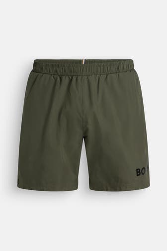 BOSS Badeshorts oliv