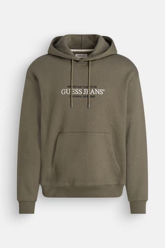 GUESS Hoodie oliv