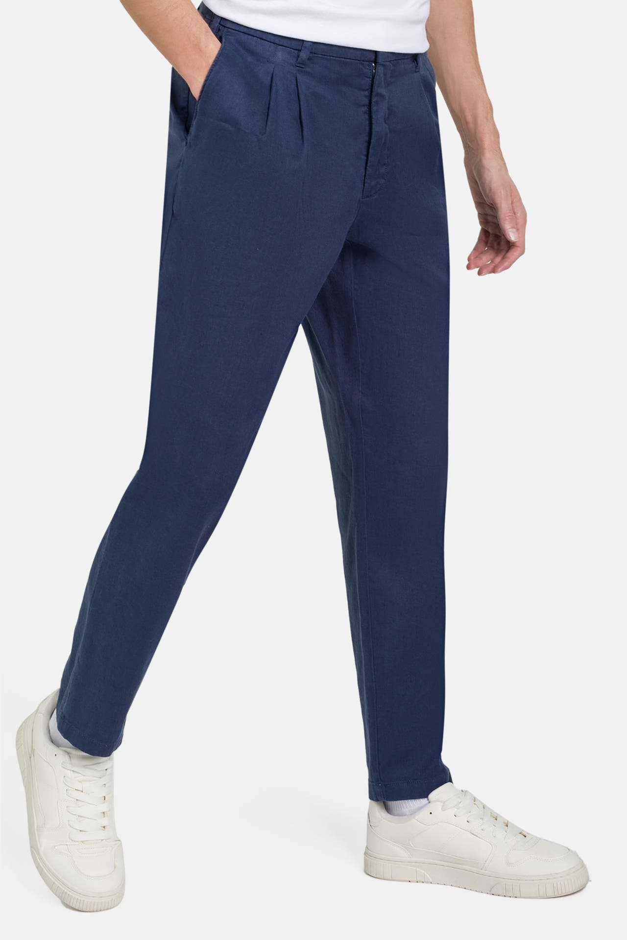 BALDESSARINI Leinenhose 'Curt' marine, Bild 1