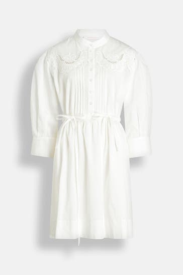 SEE BY CHLOÉ Kleid weiß