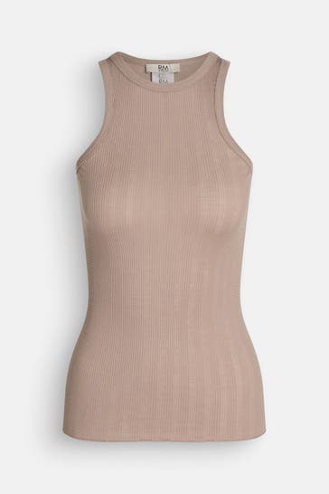 RM BY ROSEMUNDE Top 'Bardot' greige
