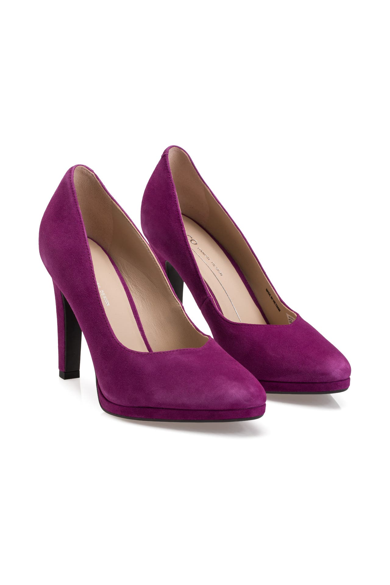 Pumps aubergine ECCO g nstig online kaufen Outletcity
