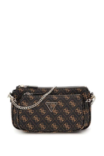 GUESS Set: zwei Umhängetaschen dunkelbraun