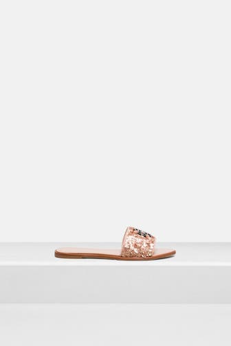TORY BURCH Slides 'everly' roségold