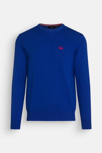LA MARTINA Strickpullover blau