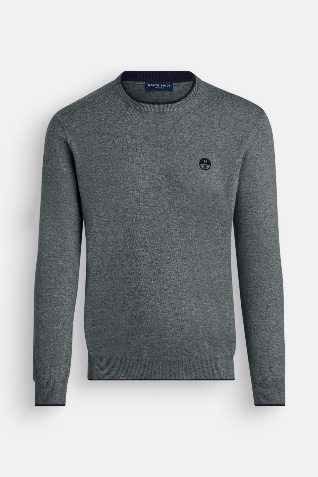 NORTH SAILS Wollmix-Strickpullover anthrazit, Bild 1