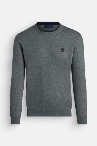 NORTH SAILS Wollmix-Strickpullover anthrazit