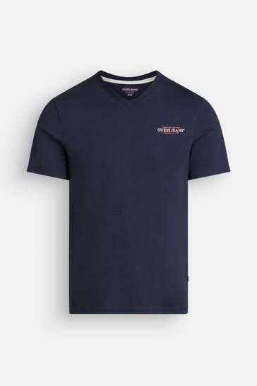 GUESS T-Shirt dunkelblau