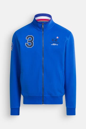 LA MARTINA Sweatjacke royalblau