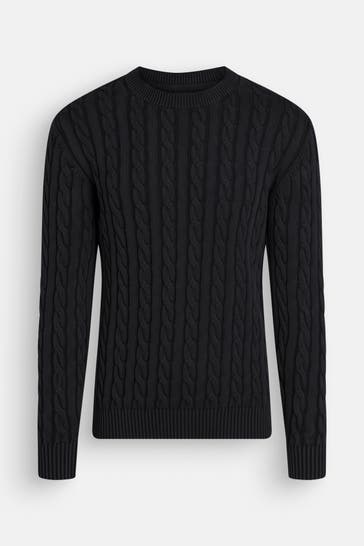 REPLAY Strickpullover schwarz