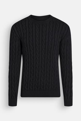 REPLAY Strickpullover schwarz