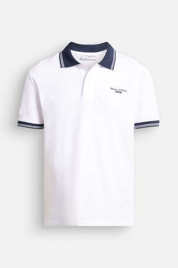 MARC O'POLO - Polo-Shirt zweifarbig