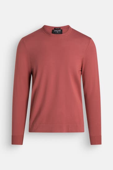 STRELLSON Strickpullover 'Vincent' terracotta