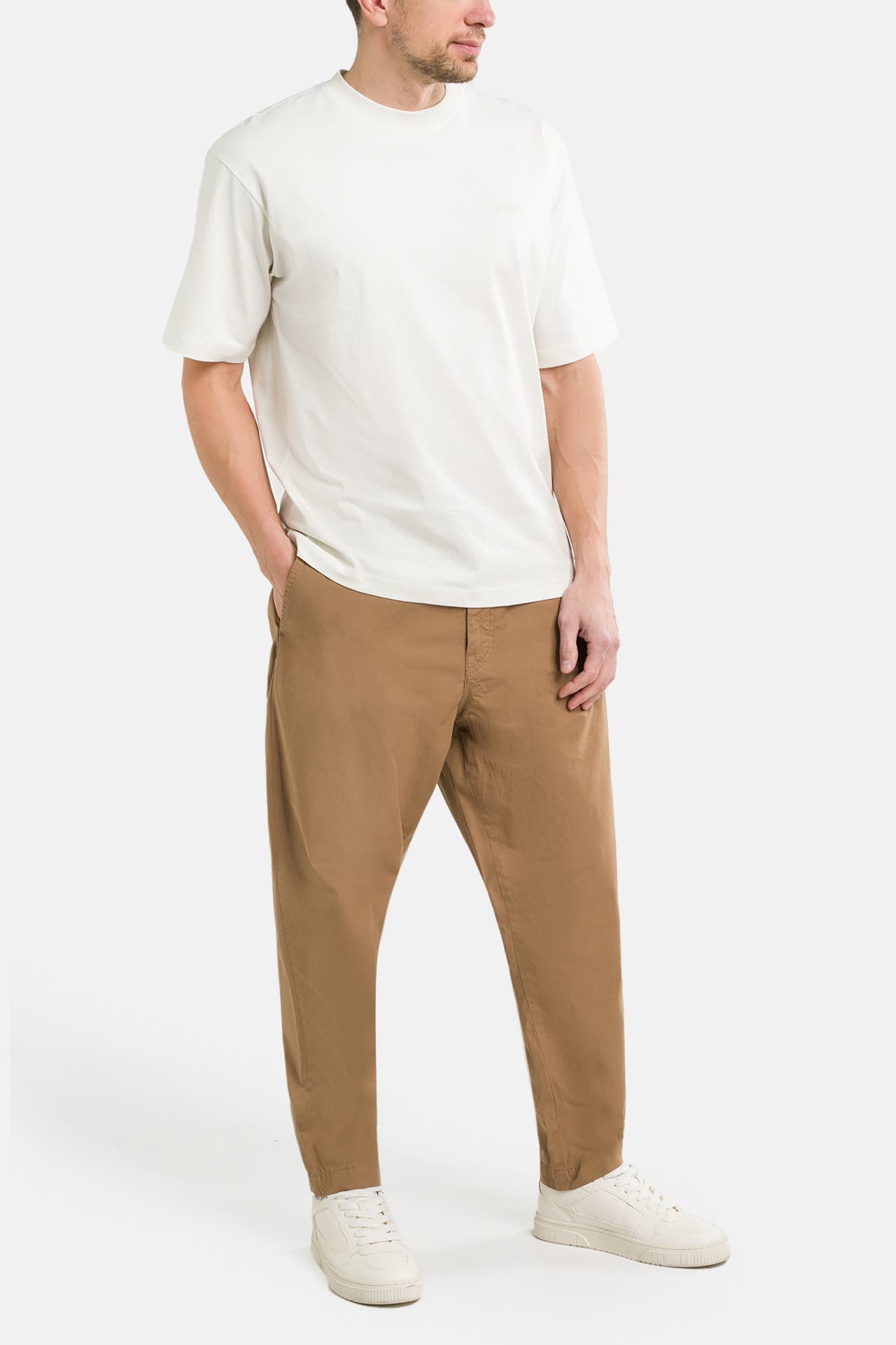 BOSS ORANGE Chino 'Statum' hellbraun, Bild 1