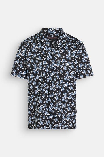 MICHAEL KORS - Kurzarmhemd floral Relaxed Fit