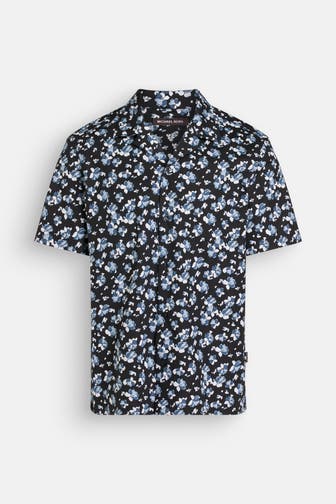 MICHAEL KORS Kurzarmhemd floral Relaxed Fit