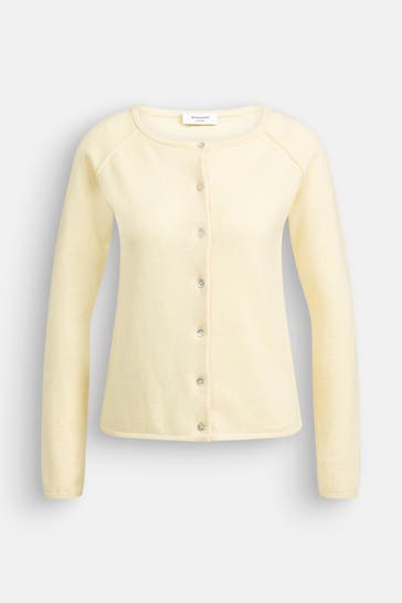 ROSEMUNDE Wollmix-Jacke vanille