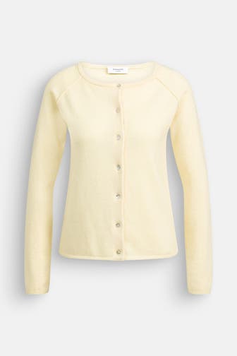 ROSEMUNDE Wollmix-Jacke vanille