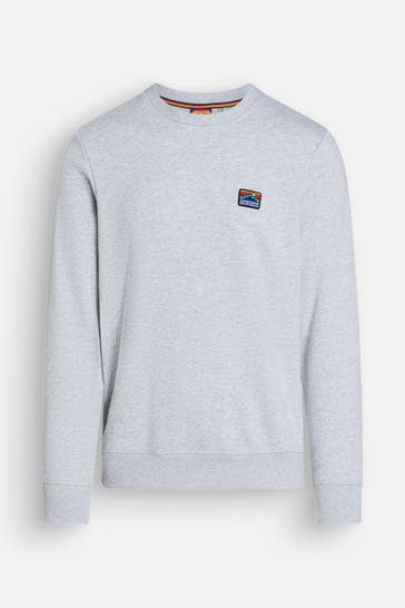 SUPERDRY Sweatshirt hellgrau