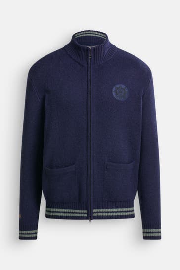 LA MARTINA Strickjacke navy