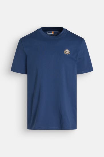 TIMBERLAND T-Shirt 'Oceana' azurblau