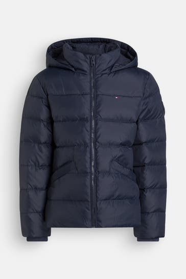 TOMMY HILFIGER Light-Steppjacke 'Kg Essential' nachtblau