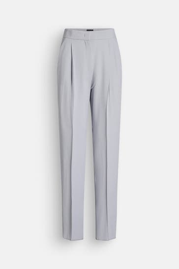 EMPORIO ARMANI Business-Hose hellgrau