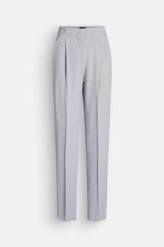 EMPORIO ARMANI Business-Hose hellgrau