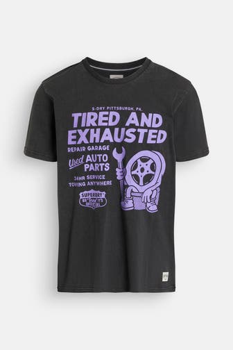 SUPERDRY T-Shirt schwarz