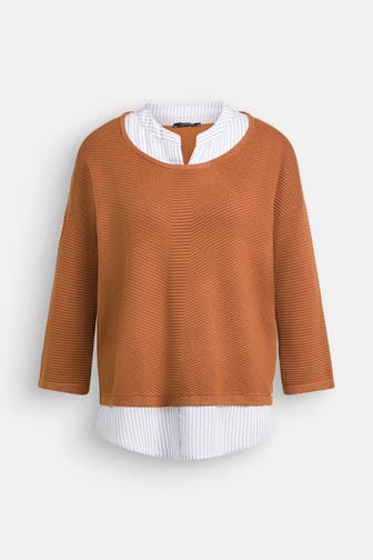 COMMA, Strickpullover mehrfarbig