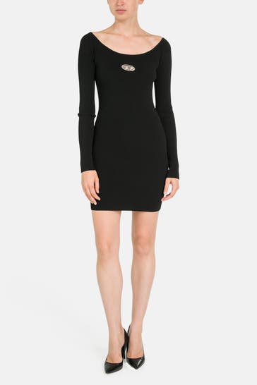 DIESEL Minikleid schwarz