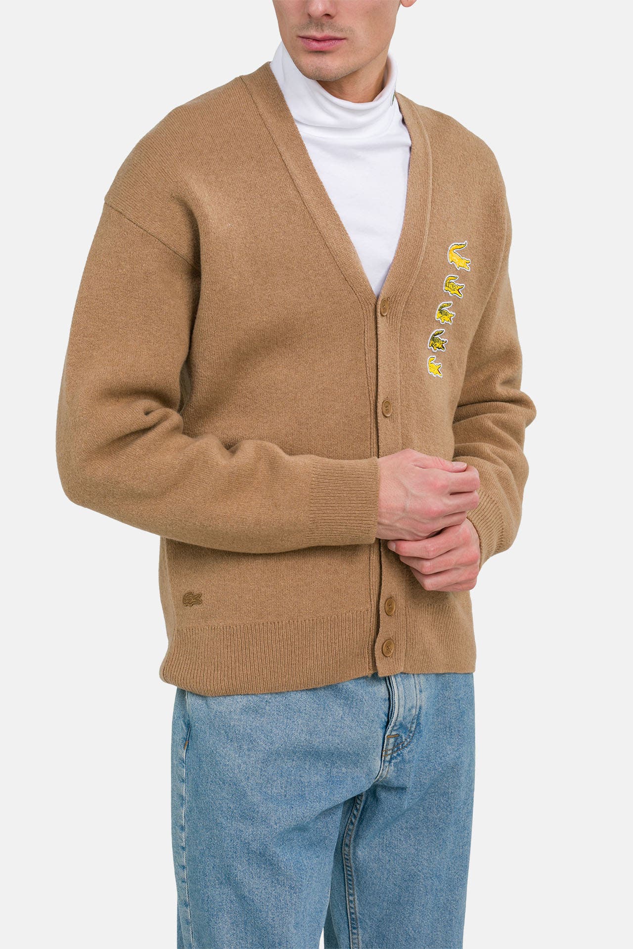LACOSTE Cardigan camel, Bild 1
