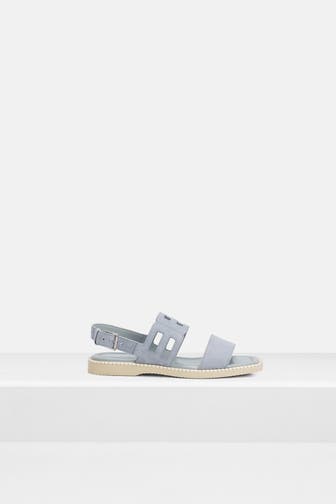 HOGAN Sandalen 'Fascia' taubenblau