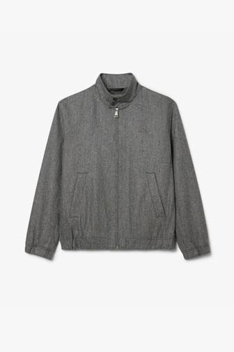 LACOSTE Wollmix-Blouson grau