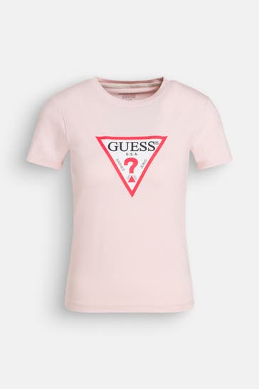 GUESS T-Shirt hellrosa
