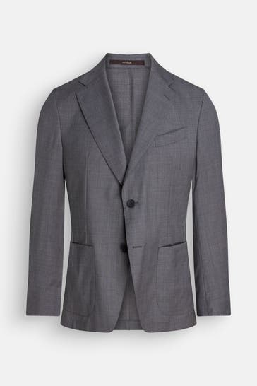 WINDSOR. Woll-Sakko grau