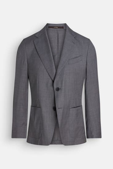 WINDSOR. - Woll-Sakko grau