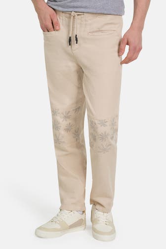 DESIGUAL Stoffhose beige