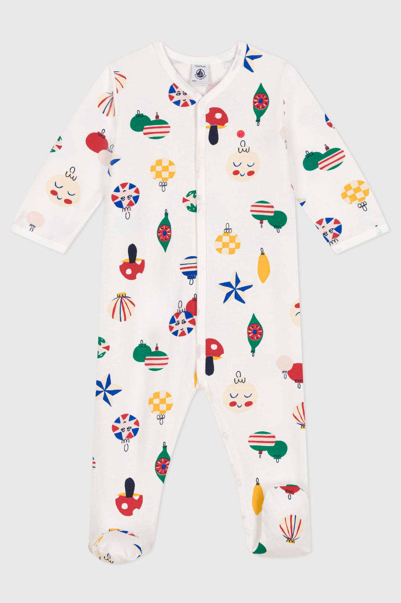 PETIT BATEAU Strampler mehrfarbig, Bild 1