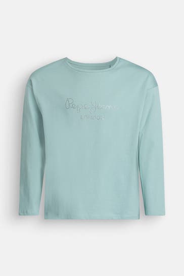 PEPE JEANS Longsleeve 'Vita Ls' hellblau