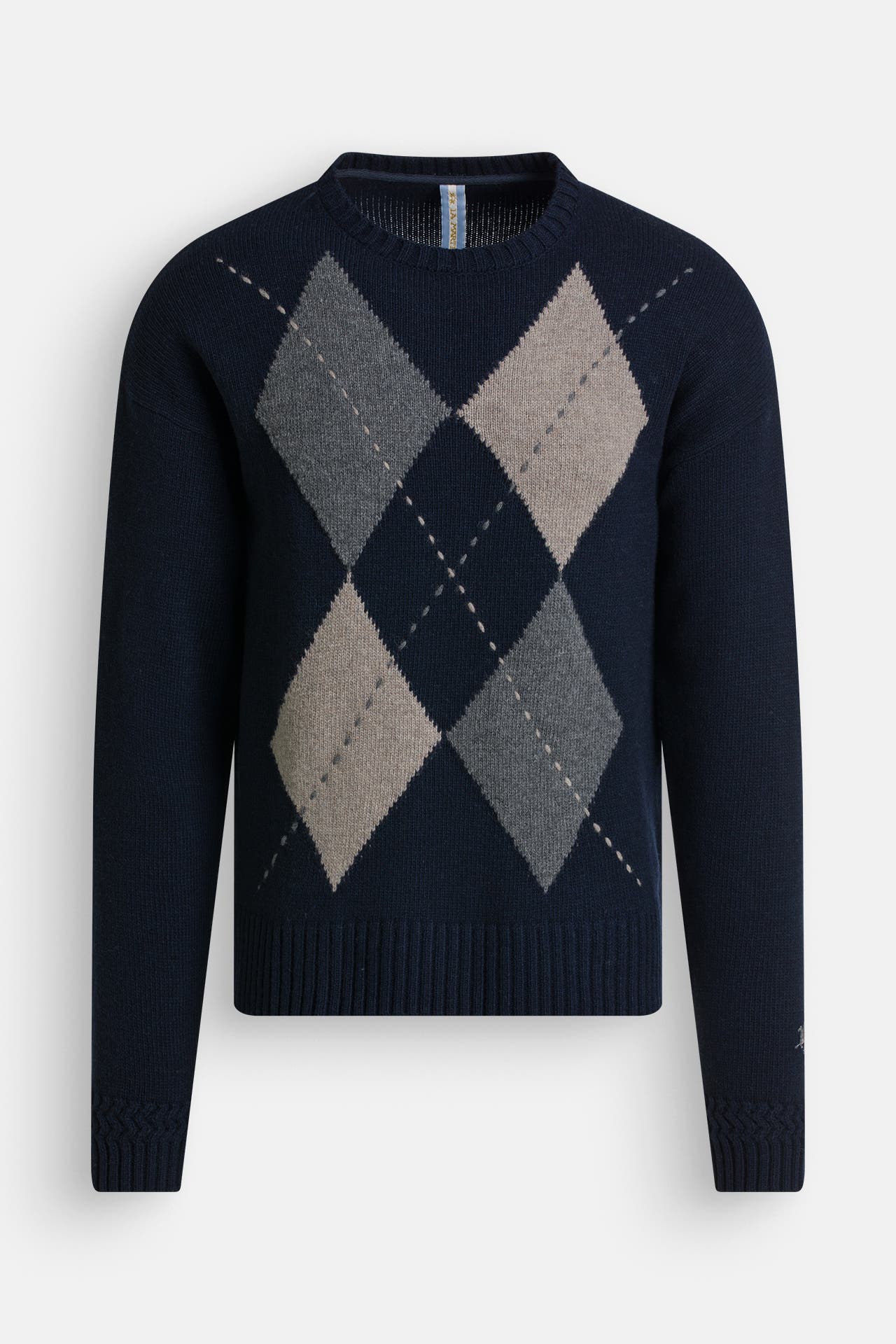 LA MARTINA Wollmix-Pullover navy, Bild 1