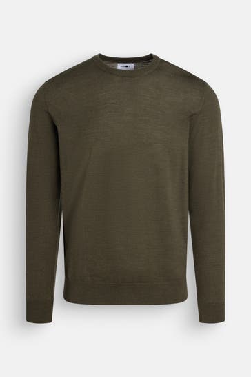 NN07 Strickpullover 'Barca' grün