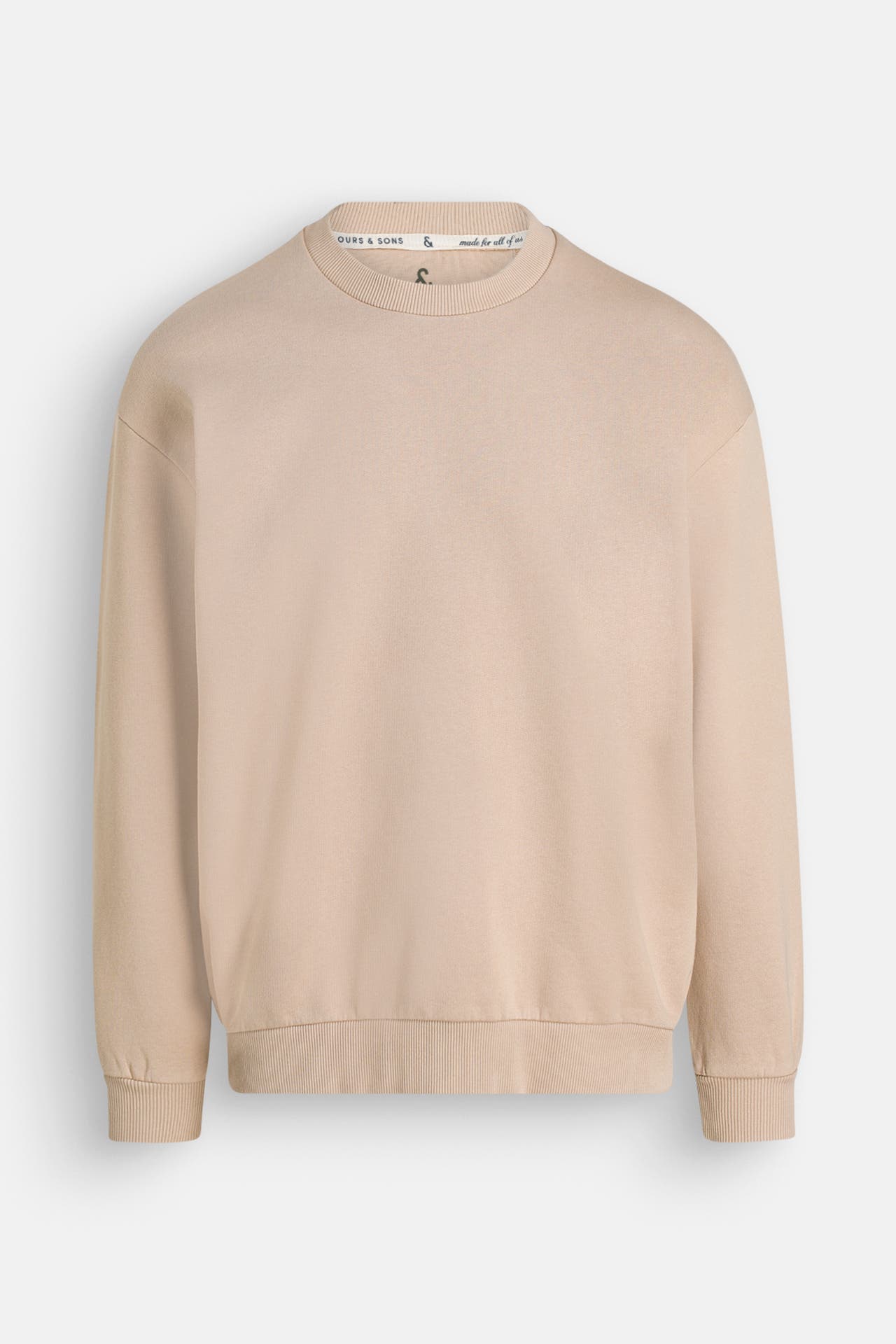 COLOURS & SONS Sweatshirt beige, Bild 1