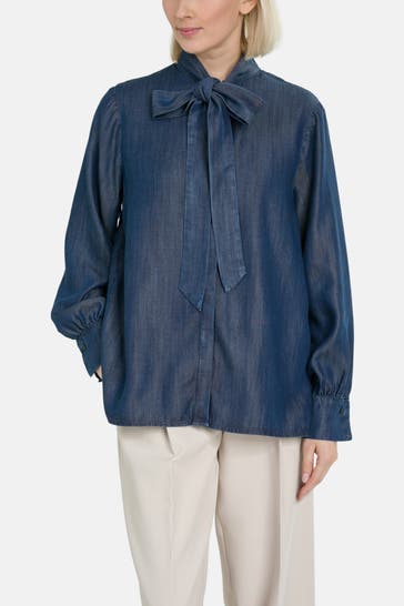 JOOP! Jeansbluse 'Ulla' dunkelblau